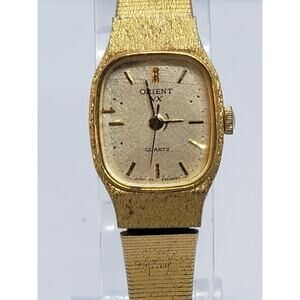 Vintage Orient Women's Gold 17mm Watch